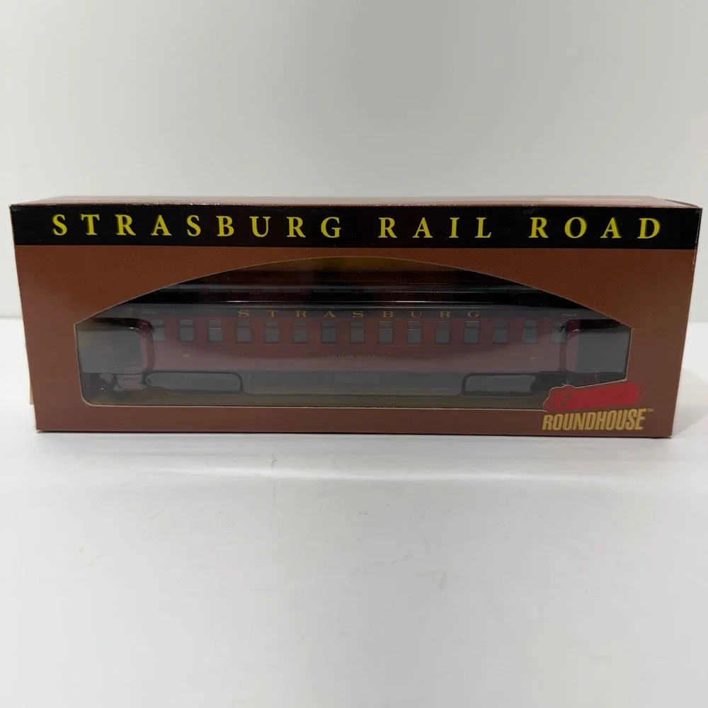 Roundhouse 99255 Strasburg Rail Road Coach William McFarlan #96 HO Scale Maroon